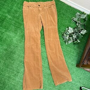 Women's Tan Corduroy Pants